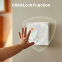 Termostato WiFi Smart per Caldaia a Gas, Tuya Smart Life, Batteria 3xAA, Quadrata Montaggio da Esterno oppure Incasso Scatola 502