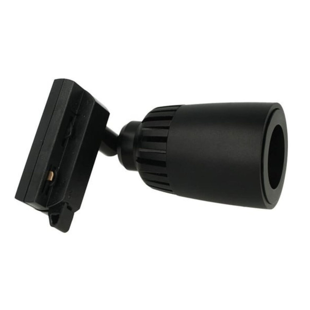 Faretto LED Binario 10W Angolo Regolabile 24°–60° 1000lm 2700K o 4000K Carcassa Nero