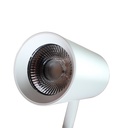 2 Pezzi Faro Led Binario Monofase 30W 2600LM 220V, Angolo 38° CRI>90, D80X138mm, 3000K o 4000K, Carcassa Bianca