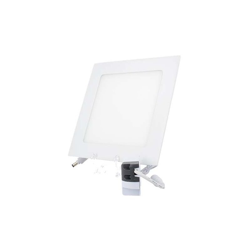 Mini pannello LED Quadrato da Incasso 12W, 1000 lm, Foro 155x155 mm - FP4112C