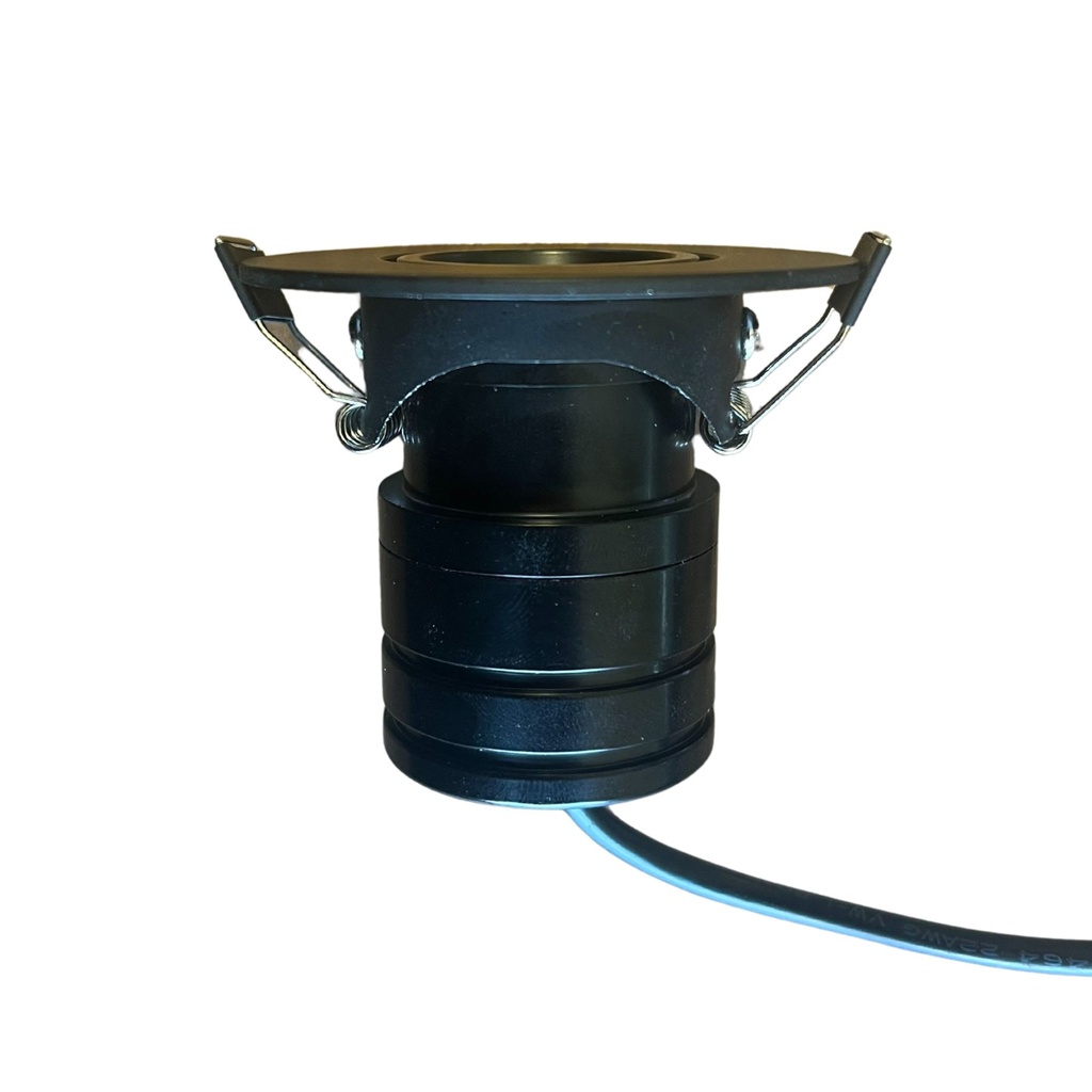 Mini Faretto Led Da Incasso Rotondo, Carcassa Nera, 5W 360LM 220V, Ø60*53mm, Foro 45mm, Angolo 24° IP20 - FP05060BC