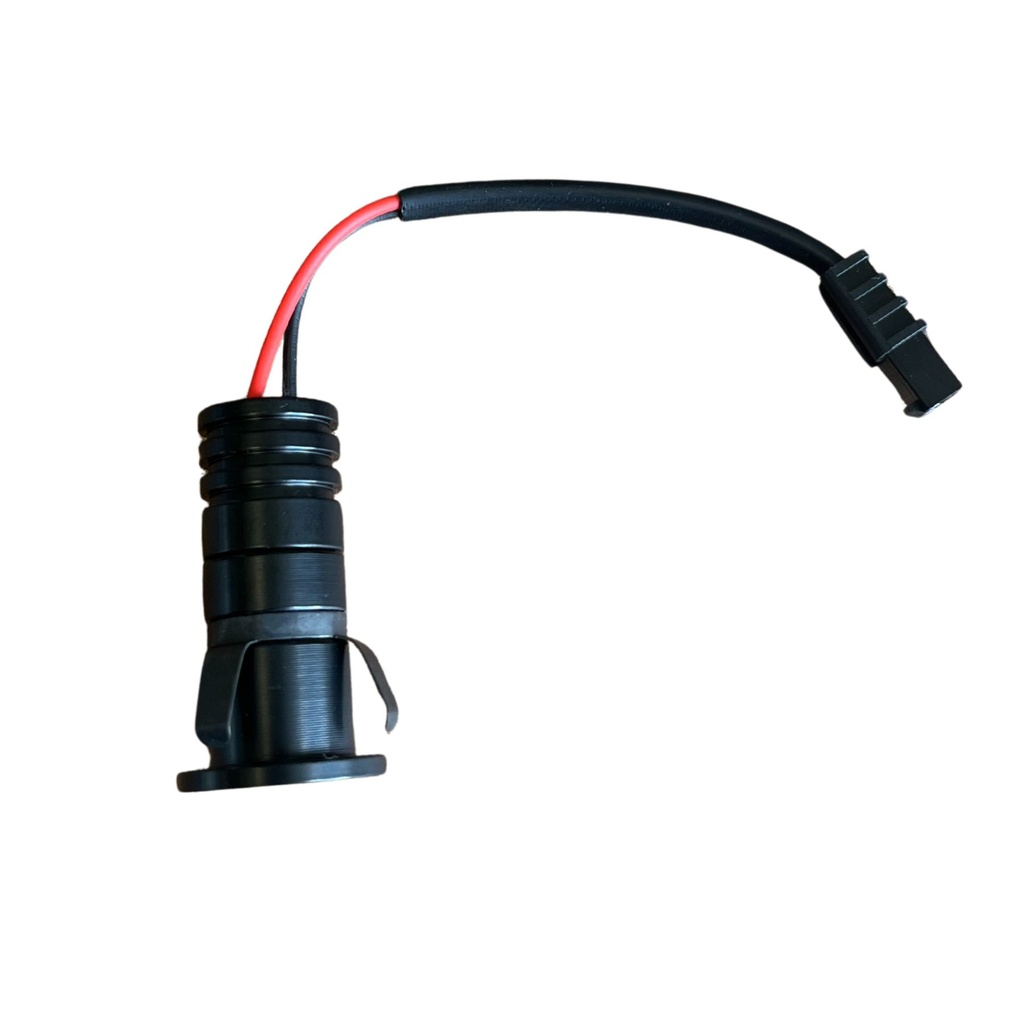 2 Pezzi Mini Faretto Led Da Incasso Rotondo, Carcassa Nera, 1W 80LM 220V, Ø22*40mm, Foro 17mm, Angolo 15° IP20 - FP01022BC