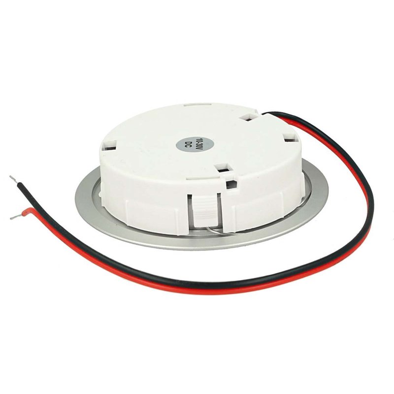 Mini Faretto Led Da Incasso Touch Dimmer Controllo Carcassa Bianca DC12V DC24V 3W Foro 55mm D68X15mm - FP3330WC