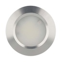 Mini Faretto LED da Incasso 3W, 420 Lumen, DC 10-30V, Foro 50 mm, Carcassa Argento Satinato - FP2013C