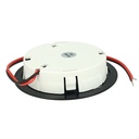 Mini Faretto Led Da Incasso Touch Dimmer Controllo Carcassa Nera DC12V DC24V 3W Foro 55mm D68X15mm - FP3330BC