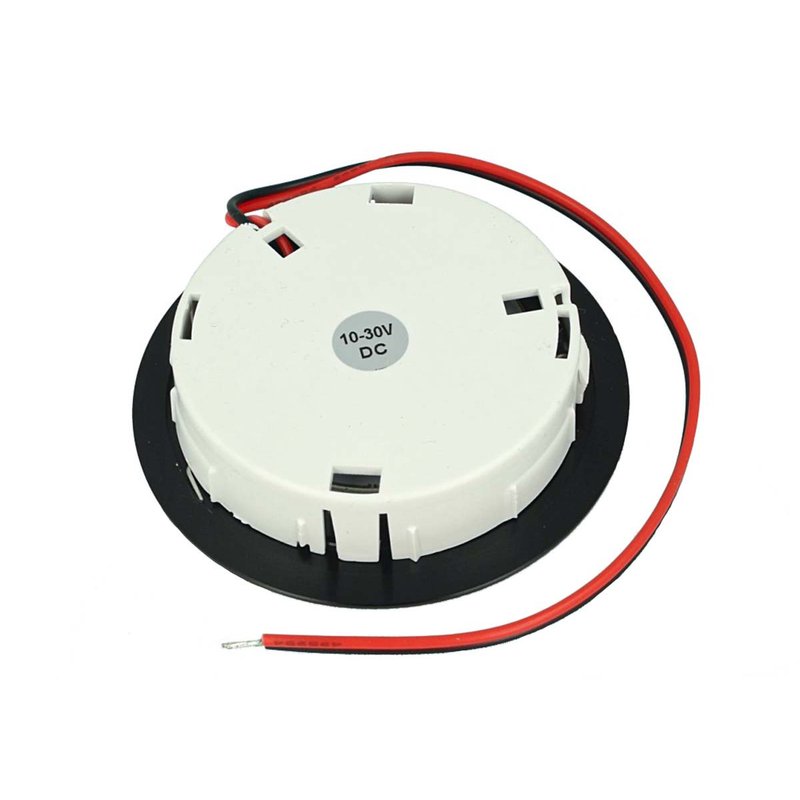 Mini Faretto Led Da Incasso Touch Dimmer Controllo Carcassa Nera DC12V DC24V 3W Foro 55mm D68X15mm - FP3330BC