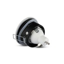 Portafaretto LED da Incasso IP54 Rotondo GU10 MR16, Foro 75 mm, Ø84 Lega Zinco - CL0024