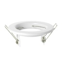 2 Pezzi Portafaretto LED da Incasso Rotondo GU10, Foro 63 mm, Ø81 Policarbonato - CL0014