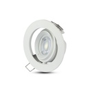 Portafaretto LED da Incasso Orientabile GU10 MR16, Foro 93 mm, Ø102 Alluminio - CL0061