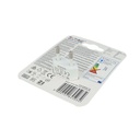 Segnapasso LED Quadrato Samsung 0,45W con Sensore Crepuscolare e USB, 60x60 mm