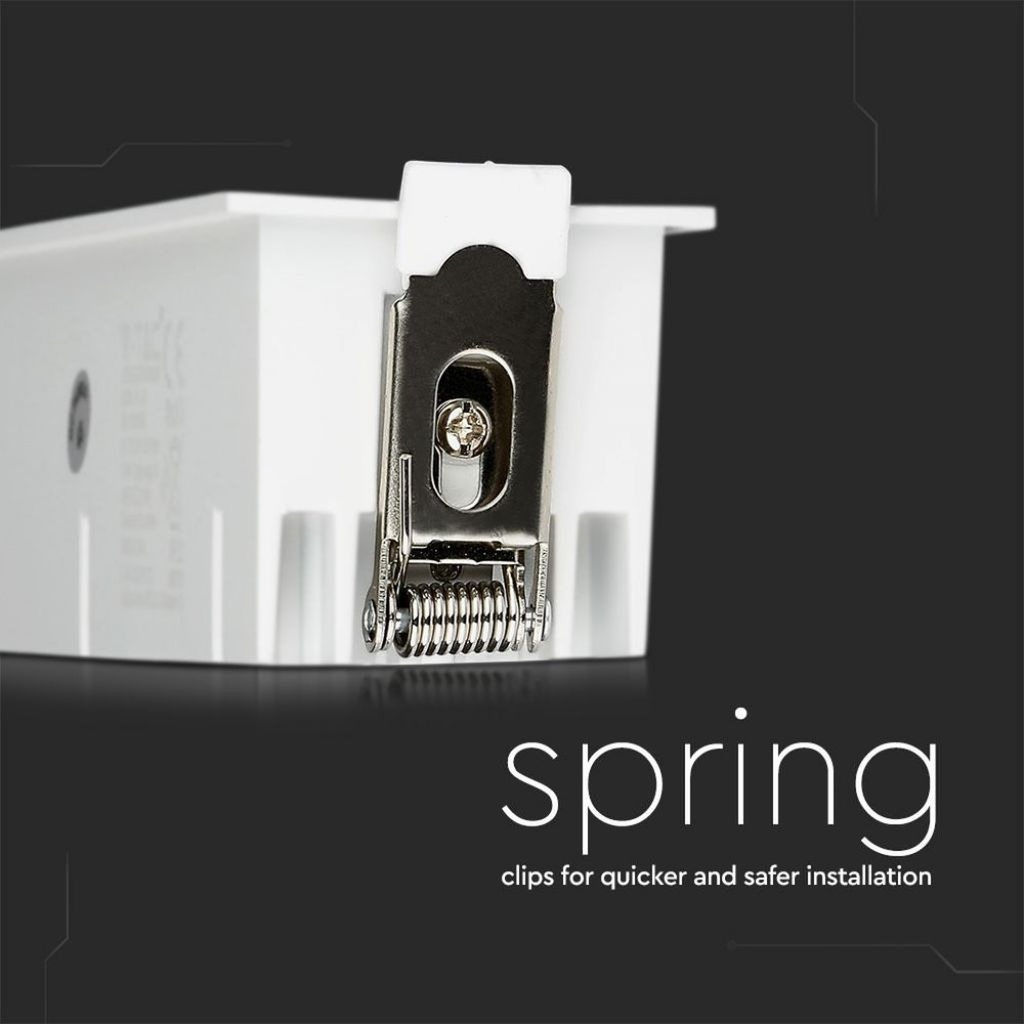 Faretto LED Rettangolare da Incasso 20W Samsung UGR<19, 1600 lm, Fascio 38° - FP4454F