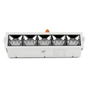Faretto LED Rettangolare da Incasso 20W Samsung UGR<19, 1600 lm, Fascio 38° - FP4454F