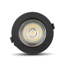 Faretto LED COB Samsung da Incasso Orientabile 30W Nero, 2900 lm - FP20058N