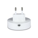 Segnapasso LED Rotondo Samsung 0,45W con Sensore Crepuscolare e USB 2A, 60 mm - FP0505C