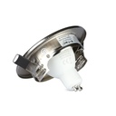 3 PZ Faretti LED Incasso Rotondo Orientabile 5W Carcassa Nichel Satinato con Lampada GU10 Sostituibile - FP8884C
