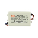 Led Driver CC MW MEAN WELL Serie APC Trasformatore Corrente Costante IP42 - MW-APC-25-700