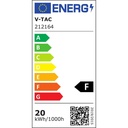 Striscia LED V-TAC SMD 2835 12V, 20W/m 240 LED/m, 5m IP20 passo 10mm - BL1812C