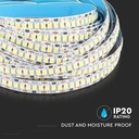 Striscia LED V-TAC SMD 2835 12V, 20W/m 240 LED/m, 5m IP20 passo 10mm - BL1812C