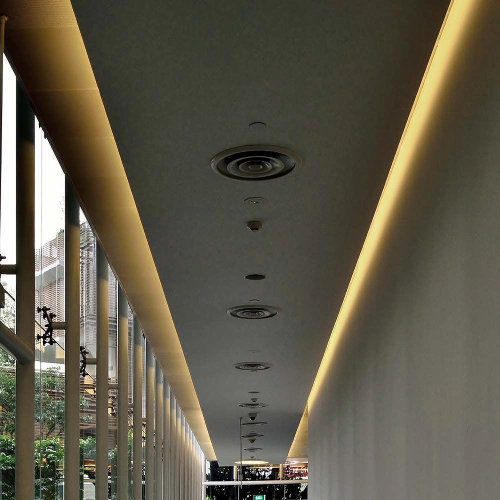 Striscia LED COB 220V 12.5W/m IP65, Bobina 10m con Spina Schuko - SL23718