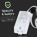Sensore Apertura Porta Anta On Off Door Sensor Switch 220V Max 200W Per Lampada Led SKU-5085