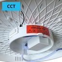 Plafoniera Pannello Led CCT Rotondo 220V Montaggio a Plafone, Disponibili 18W 24W 48W - LP0018CCT