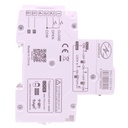 RCBO Interruttore Magnetotermico Differenziale Connesso WiFi Con Riarmo Automaico, Tipo A Curva C 1P+N 3M 6000A 30mA C6A AC 230V IP20 IEC61009-1 GYR9NM, Disponibili 40A 50A 63A - GB65340RW