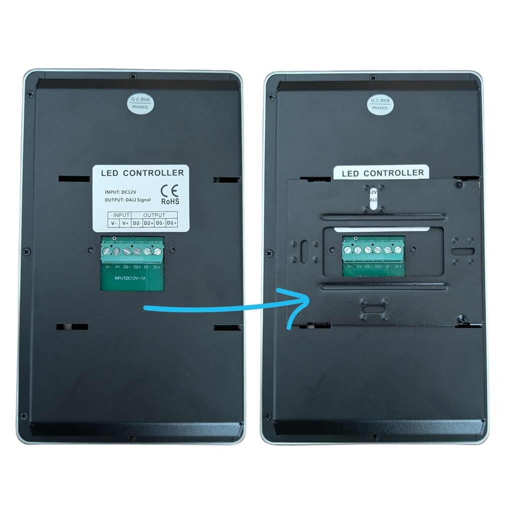 Controller DALI Touch Screen LCD 7” Master – Gestione Scene, Gruppi e Controllo Luci DL103B - DD7151