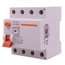 A2ZWORLD RCCB Interruttore Differenziale Selettivo Tipo S 0.5A Classe A 3P+N 4M 10000A 500mA Ritardo 500ms AC 400V IP20 IEC61008-1 PR8HM, Corrente Disponibili 63A 100A