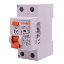A2ZWORLD RCCB Interruttore Differenziale Puro Tipo A 1P+N 2M 6000A 100mA 0.1A AC 230V IP20 IEC61008-1 PR8NM, Corrente Disponibili 25A 40A 63A - GC15425