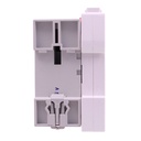 A2ZWORLD RCCB Interruttore Differenziale Puro Riarmo Automatico, Tipo A 1P+N 3M 6000A 100mA AC 230V IP20 IEC61008-1 PR8NM, Corrente Disponibili 25A 40A 63A - GC15425RA