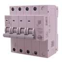 A2ZWORLD RCBO Interruttore Magnetotermico Differenziale con Doppia Leva Tipo A Curva C 4P 4M 10kA 300mA, Diagnostica Visiva, AC 400V IP20 GYM10LE-125, Disponibili 63A 80A 100A - GB24663
