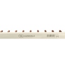 Pettine di Distribuzione Busbar Modulari, 63A IP20, Lunga 210mm, 12 O 24 PIN, Disponibili 1P,2P,3P,4P,3P+N,1P+N,1P+N-LE - GZ11210