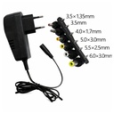 Adattatore di Alimentazione DC Universale Trasformatore Alimentatore 3V 4,5V 5V 6V 7,5V 9V 12V 2A