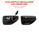 Kit Freccia Laterale a Led Side Marker Dinamica Lente Fume Dacia Logan Sandero II Duster 261651140R