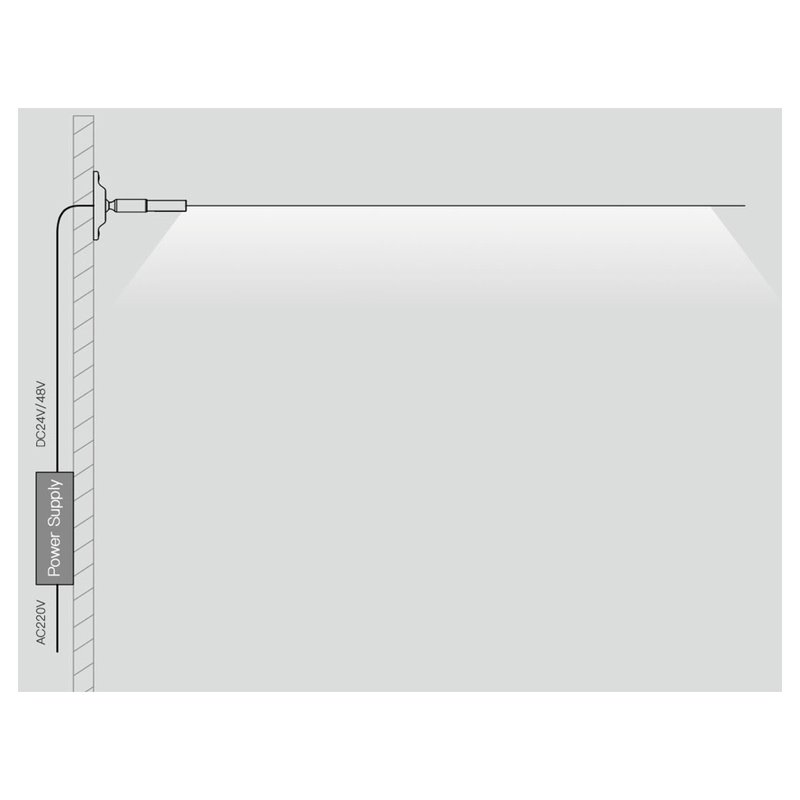 Sistema Illuminazione Cavi Tesi StarLine - Banda in Acciaio 25 Metri StarLine per Sistema Illuminazione Cavi Tesi, Profilo 16mm Spessore 0,5mm per Strisce LED