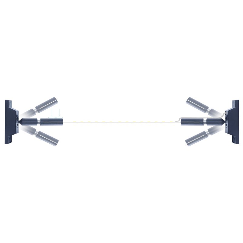 Sistema Illuminazione Cavi Tesi StarLine - Banda in Acciaio 25 Metri StarLine per Sistema Illuminazione Cavi Tesi, Profilo 16mm Spessore 0,5mm per Strisce LED