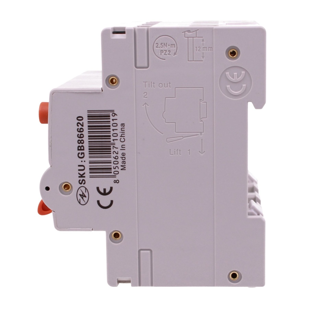 A2ZWORLD RCBO Selettivo A(S), Interruttore Magnetotermico Differenziale Tipo S Classe A Curva C 4P 4M 6000A 300mA AC 400V IP20 IEC61009-1 PL8M4, Corrente Disponibili 20A 25A 32A 40A - GB86620