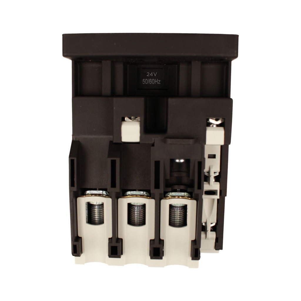 Contattore Motore 3P 4M, Teleruttore Trifase Industriale AC 380V 3NO, Bobina AC 24V, Contatto Ausiliare 1NO+1NC, IP20 - GV31140-24V