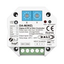 Convertitore Zigbee RF a DALI, Compatibile con Tuya APP e Philips Hue, Controller 6 in 1 per Monocolore CCT RGB RGBW RGB+CCT, 1 Indirizzo, Alimentazione Da Bus 15mA@16VDC o 2mA@24VDC