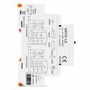Relè Temporizzatore Modulare, Multifunzione Silenzioso AC/DC 12V 24V 240V, 10 Funzioni in 1