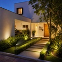 Faretto LED da Giardino con Picchetto 2W, Nero, 3000K, IP65 Orientabile, SKU 24006