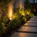 Faretto LED da Giardino con Picchetto 2W, Nero, 3000K, IP65 Orientabile, SKU 24006