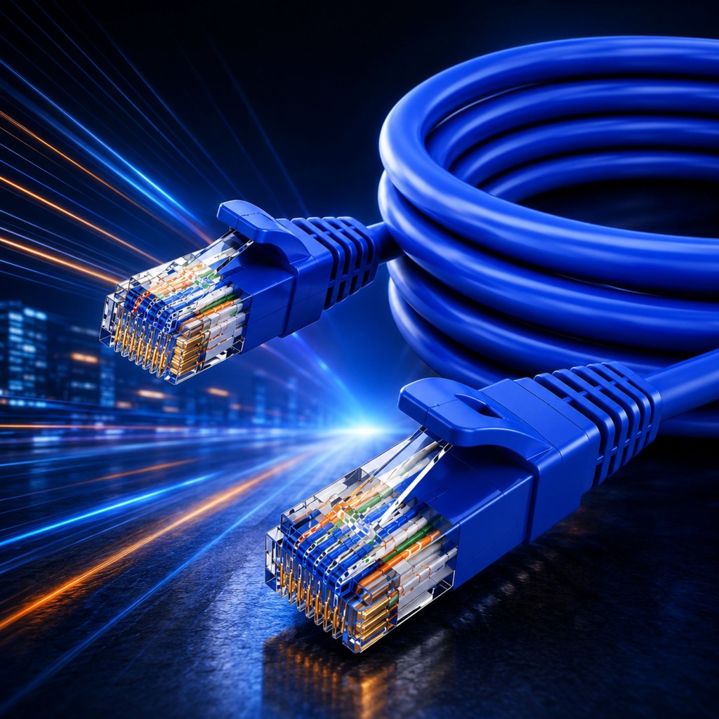 Cavo Ethernet Cat7 RJ45 8P8C, Patch Cord Rete LAN, Disponibile in Lunghezza 5M,10M,20M - AP470500
