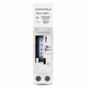 Orologio Interruttore Orario Giornaliero Meccanico su Guida DIN, Timer Switch 24 Ore, Riserva di Carica 100 Ore, 16A, 85-250V AC, 96 Pin, Programmazione Minima 15 Minuti