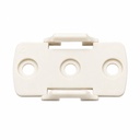 Clip Guida Gancio per Fissaggio a Muro del Profilo Barra Canalina Alluminio Quadrato BA3200