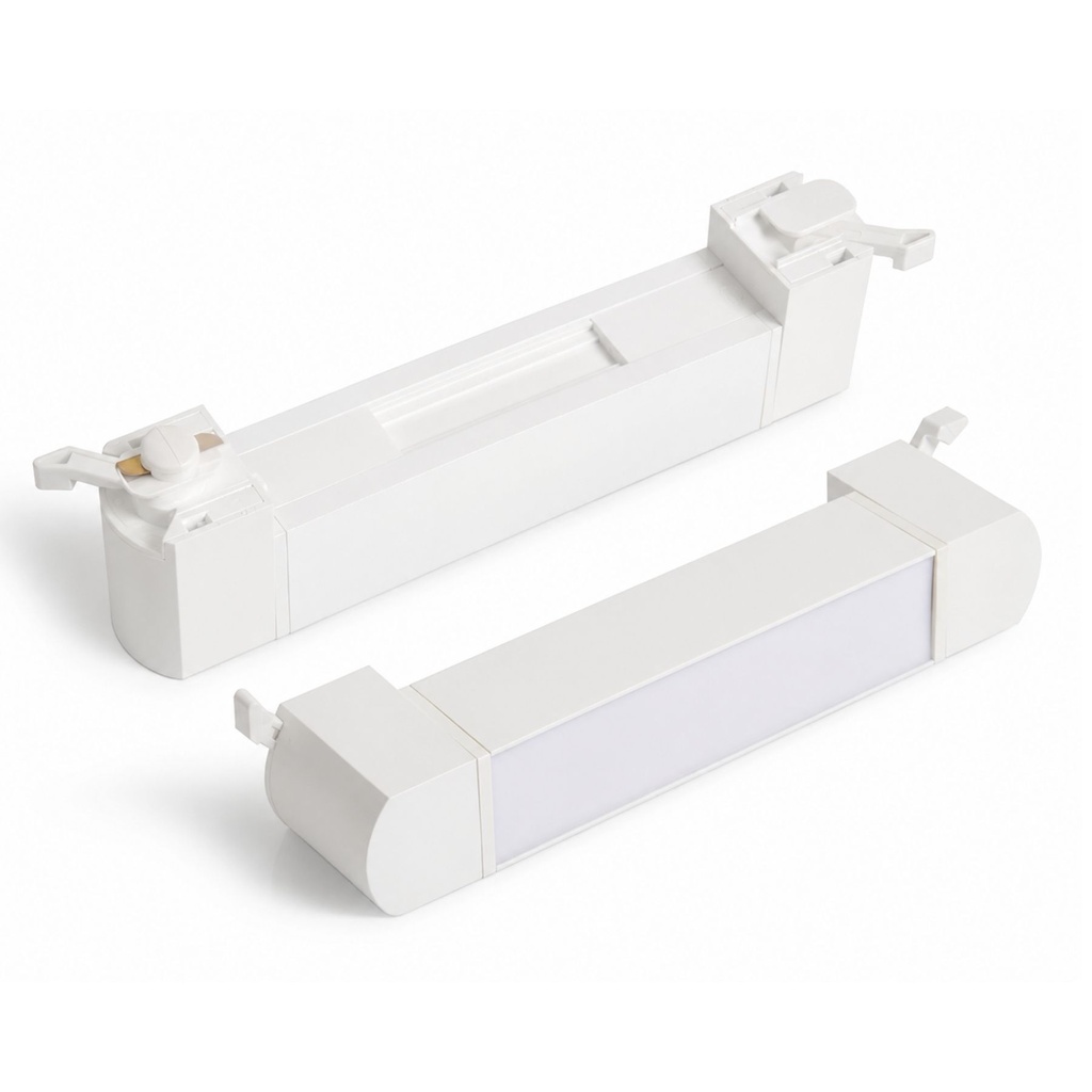 Faro Led Binario Monofase, Bianco Lineare 61cm 28W 2800lm 120° Orientabile, Disponibili 3000K 4000K - CB128BC