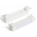 Faro Led Binario Monofase, Bianco Lineare 61cm 28W 2800lm 120° Orientabile, Disponibili 3000K 4000K - CB128BC