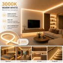 24V Bobina Striscia Led Neon Flex Da Incasso 10X10mm, 100 Metri, IP65 11W/M 660lm/M, Tagliabile Dove Vuole - SL241110C