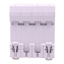 A2ZWORLD MCB Interruttore Magnetotermico Trifase 380V Curva D 4P 4M 10000A AC 400V IP20 GYM9H-125, Disponibili 80A 100A 125A - GA44080