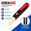 Cercafase Senza Contatto, Tester Tensione AC 90-1000V con LED
